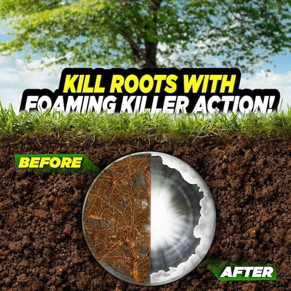 10Lb Foaming Root Killer Prevent Clogs in Sewer Pipes Dehydrates Dissolve Roots