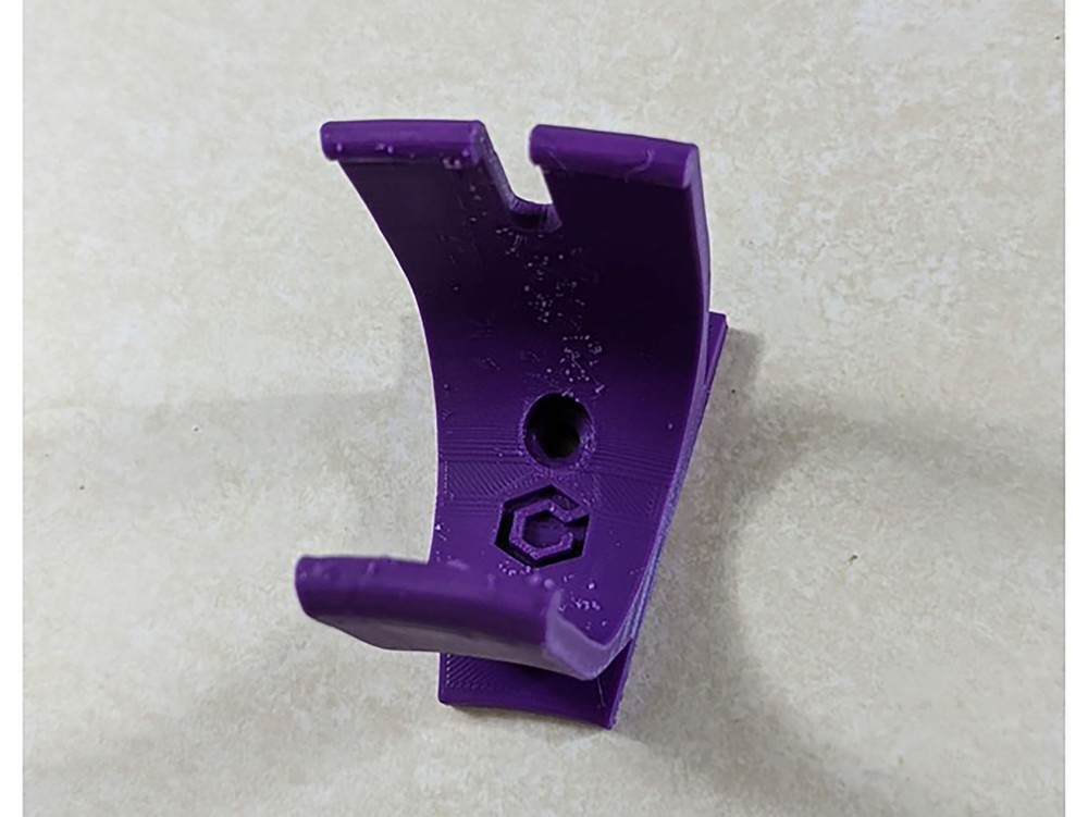 Nintendo GameCube Controller Wall Mount Clip Holder Hanger Bracket with Logo