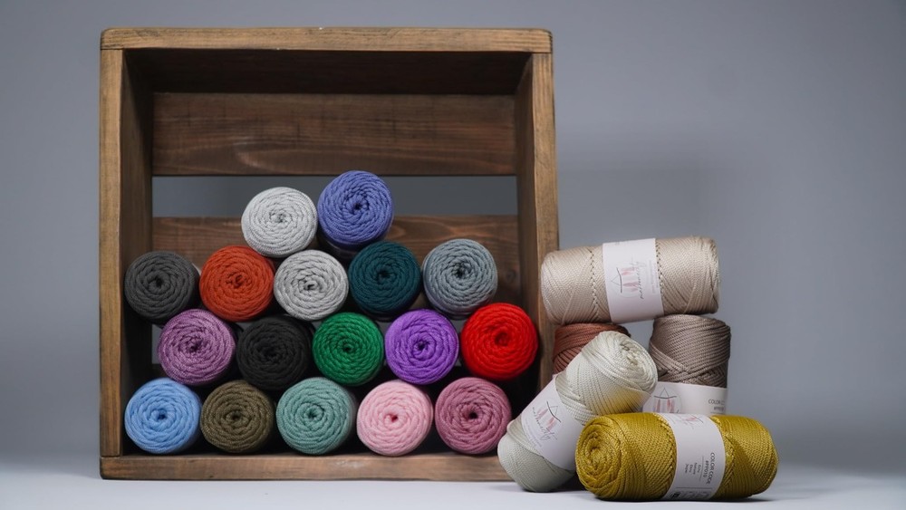 , Polyester Macrame Cord 2mm x 125 Yards 375 feet 2mm Polypropylene Macrame C...