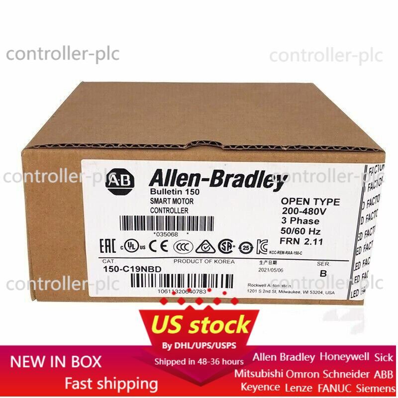Allen-Bradley 150-C19NBD SMC-3 Smart Motor Controller 150C19NBD NEW