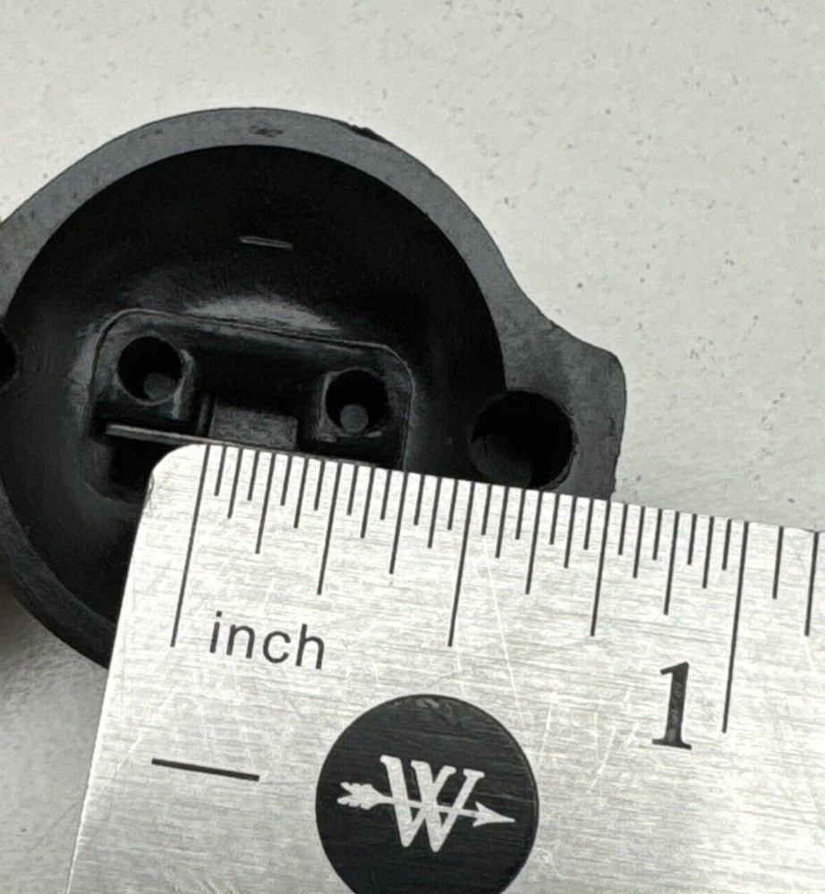 Replacement Timer/Dial/Switch Black Knob Handle, Fits on a 1/8" x 3/16" Stem/Tab