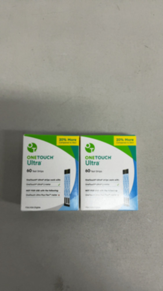 OneTouch Ultra Test Strips - 120 Count - Diabetic Test Strip