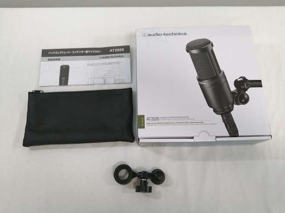 AUDIO-TECHNICA Condenser Microphone AT2020 Used
