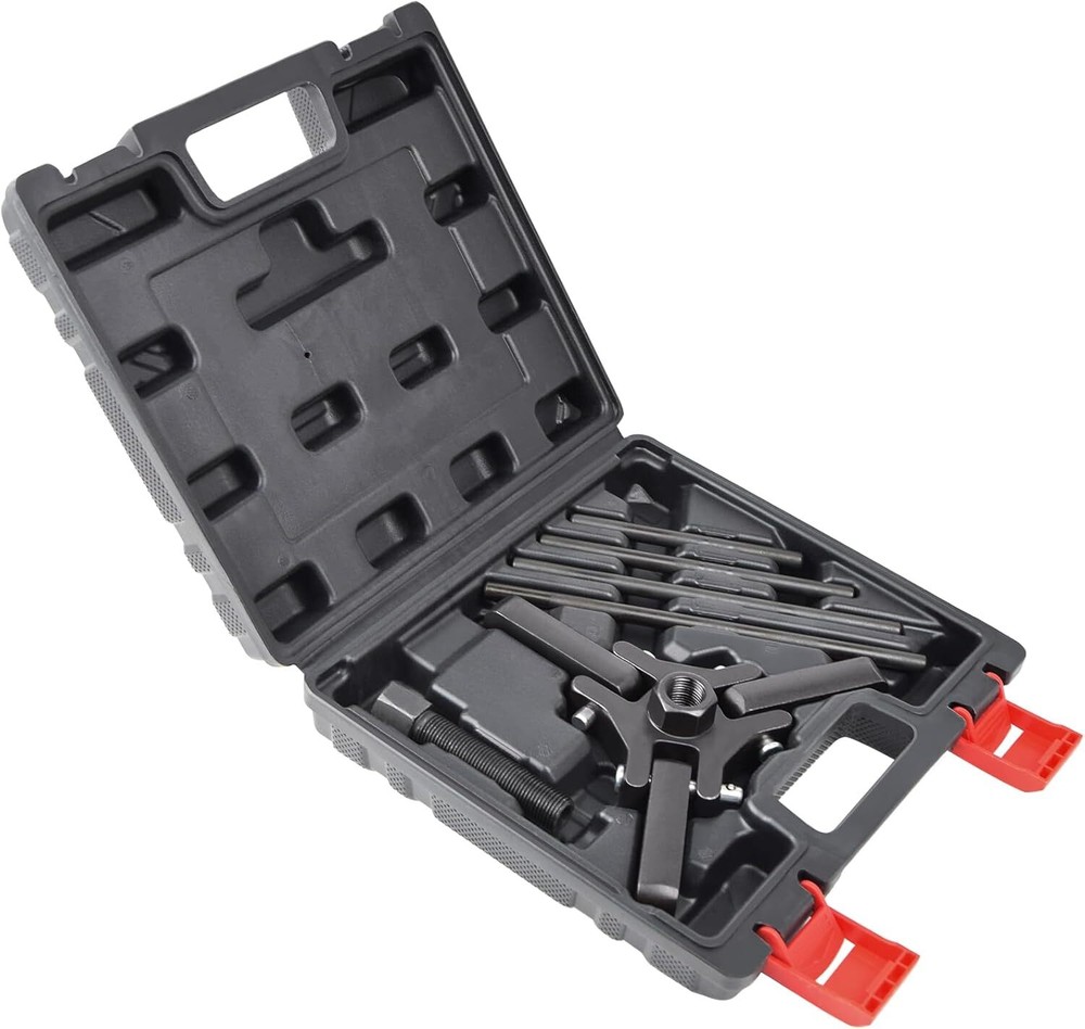 Harmonic Balancer Removal Tool Kit Puller Dampers For Jeep Ford GM Chrysler SUV