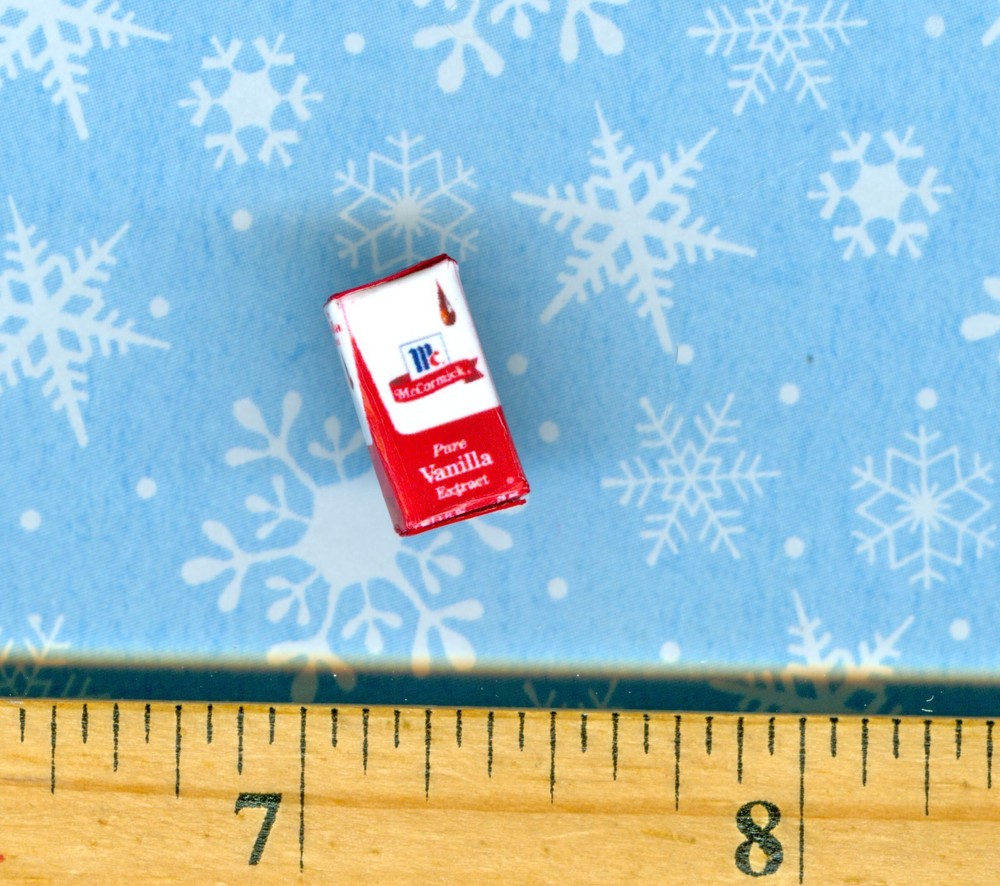 DOLLHOUSE Miniature Size Vanilla Box