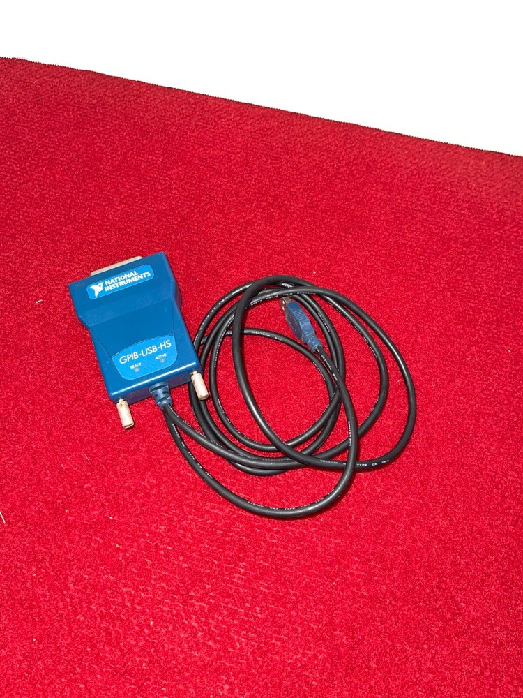 NATIONAL INSTRUMENTS 187965G-01L ( GPIB-USB-HS ) 488.2 ADAPTER / USB CONTROLLER