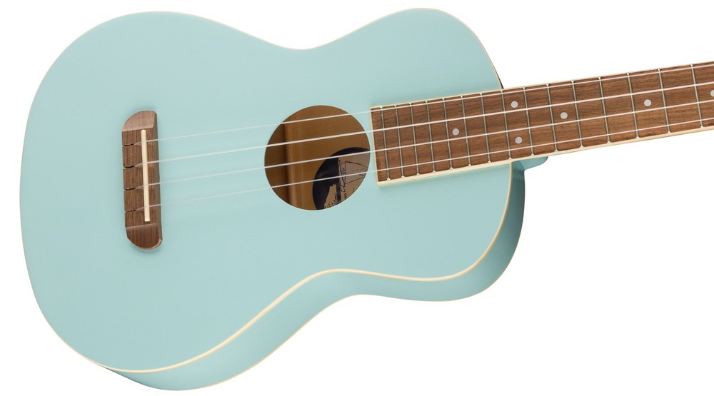 Fender Avalon Tenor Ukulele - Daphne Blue w/ Gig Bag