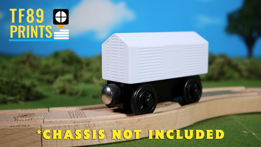 Custom Salt Van Thomas Wooden Railway 3D Printed
