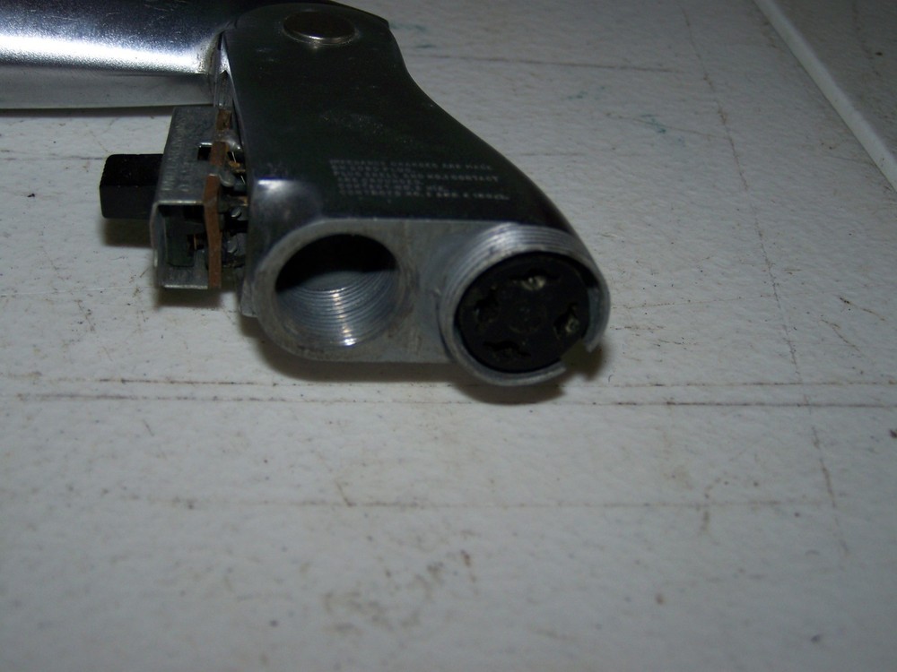 Vintage Electro Voice Microphone missing switch tag unknown model number AS-IS