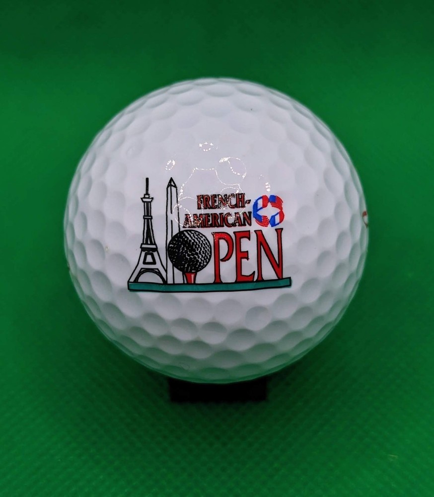 French American Open logo golf ball