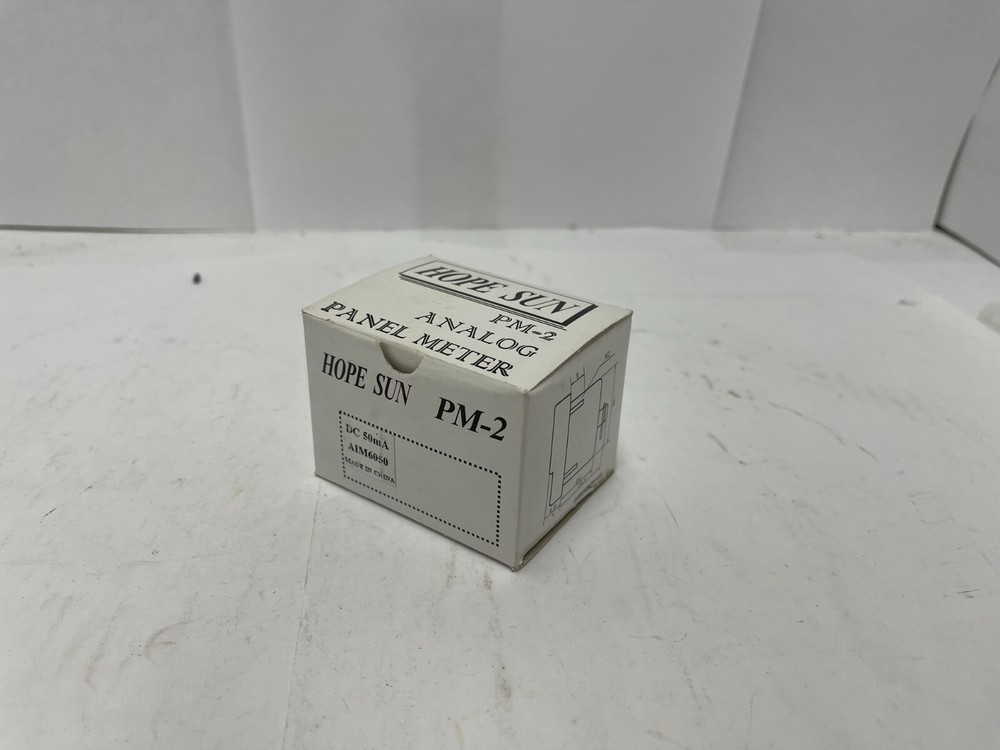 PM-2 Analog Panel Meter in Box