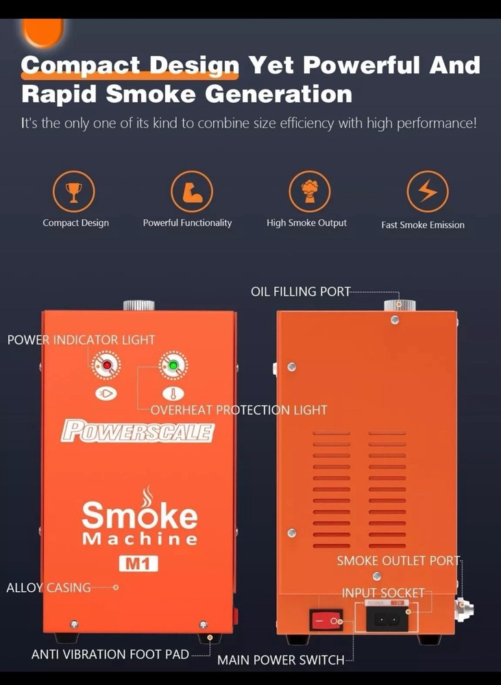 M1 Smoke Machine Automotive Leak Detector