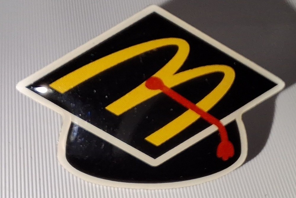 McDonald's Crew Employee Pin - Graduated