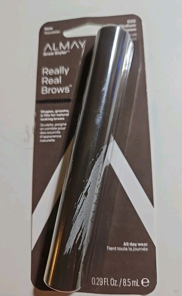Almay Really Real Brows Medium Brown #020 New In Package
