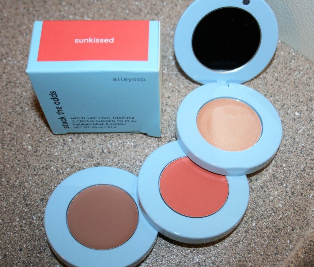 Alleyoop Stack the Odds Face Stacker SUNKISSED Creamy Blush, Bronzer & Highlight