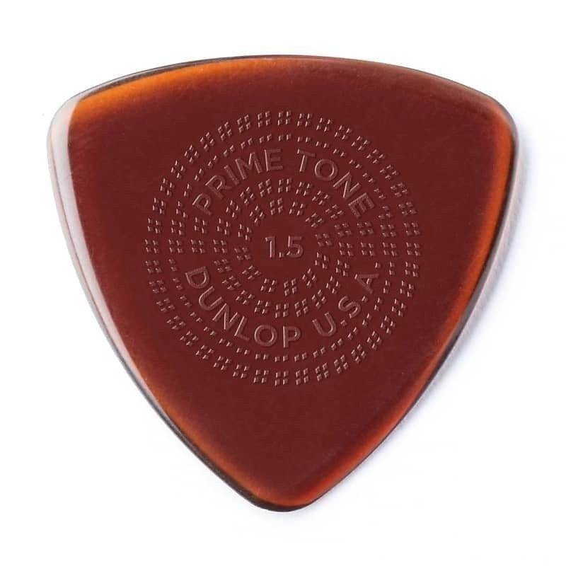Dunlop 512P1.5 Primetone Triangle Grip Picks -- 3 Pack