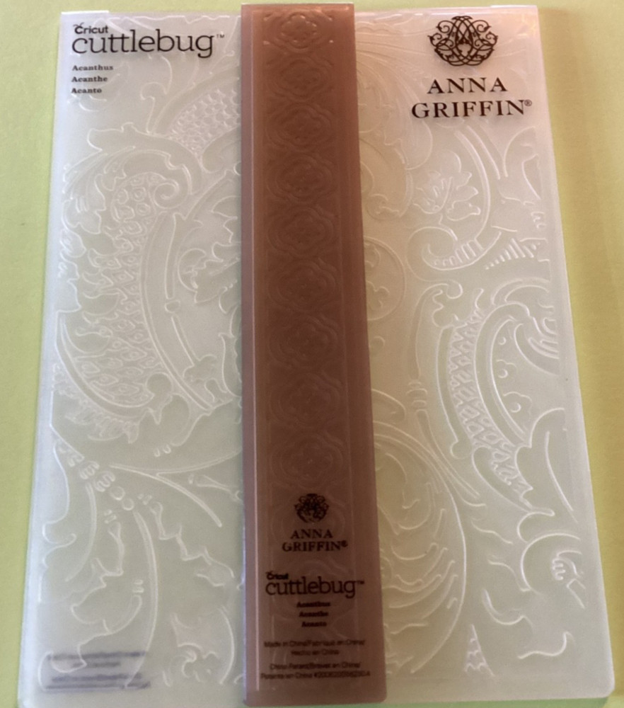 Anna Griffin Acanthus Embossing Folder 5x7