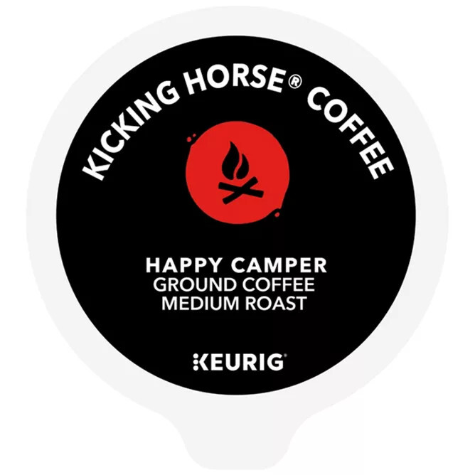 KICKING HORSE HAPPY CAMPER MEDIUM ROAST COFFEE KCUPS 20CT