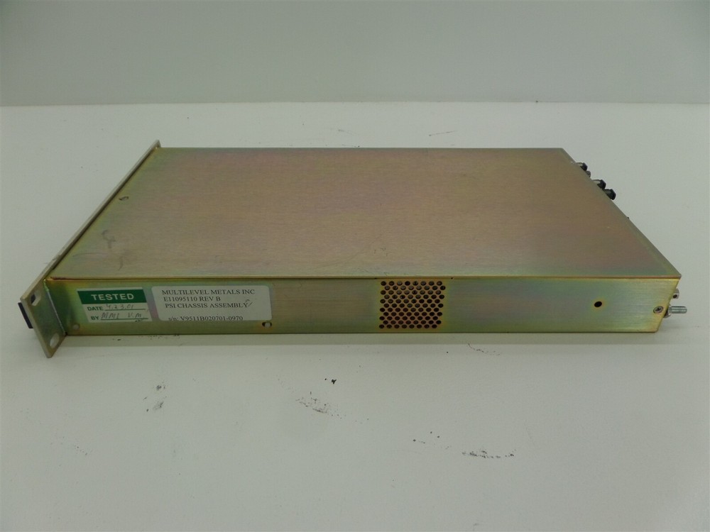 Multilevel Metals Inc E11095110 Rev B PSI Controller