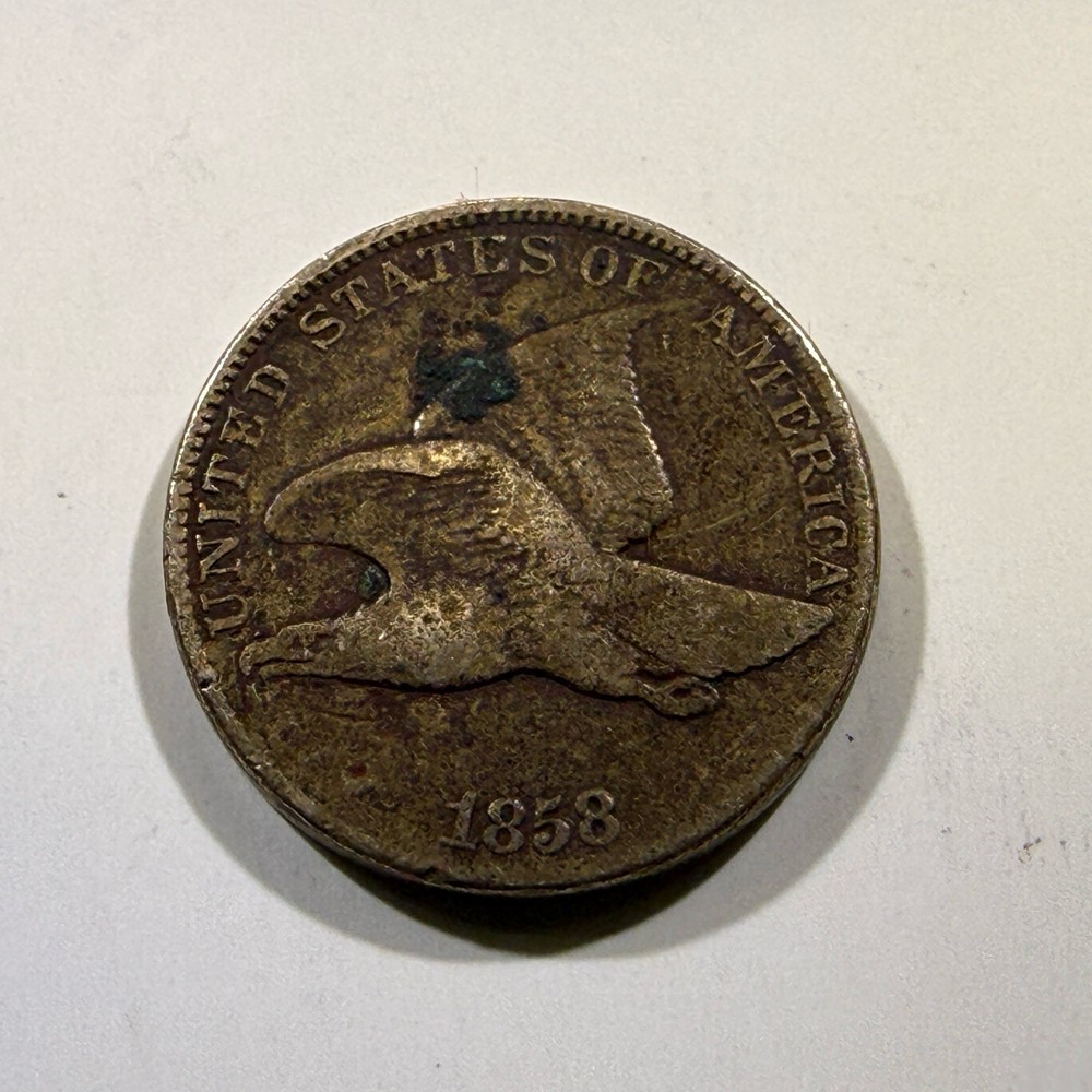 1858 1C Flying Eagle Cent