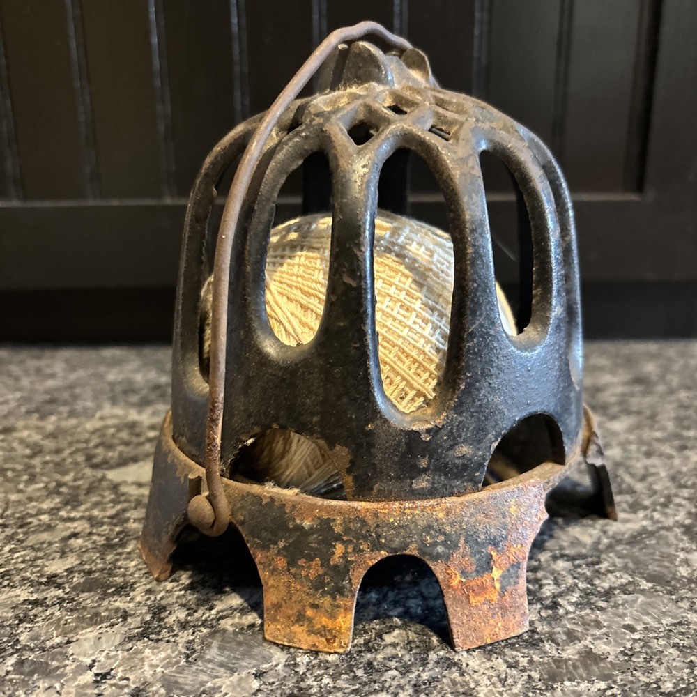 Cast Iron Twine/String Holder