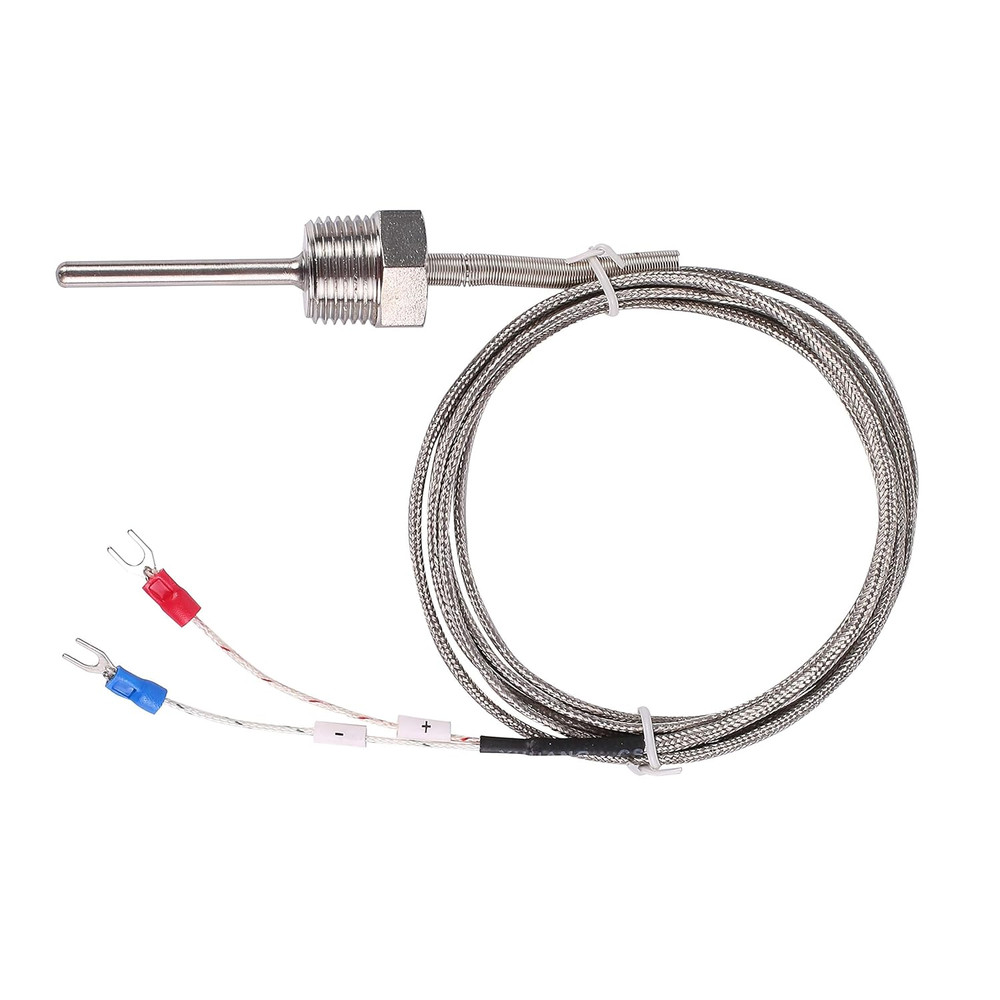 Waterproof K Type Thermocouple Temperature Sensor Probe For PID Controller Two