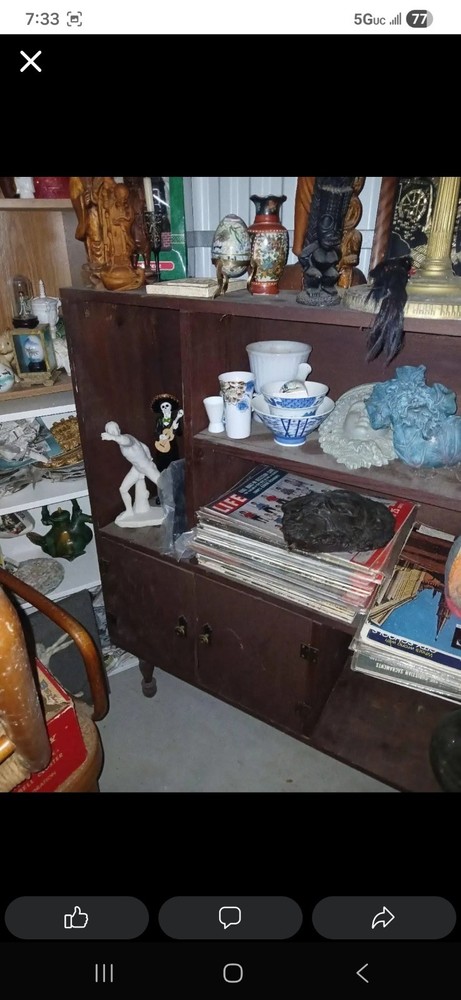 Mid Century Cabinet bookcase