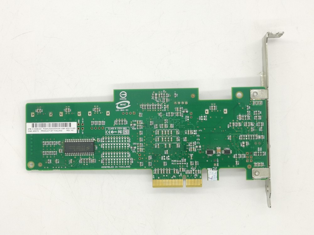 HP LSI Logic SAS3041E-HP 4-Port PCI-e SAS SATA RAID Controller SAS3041E