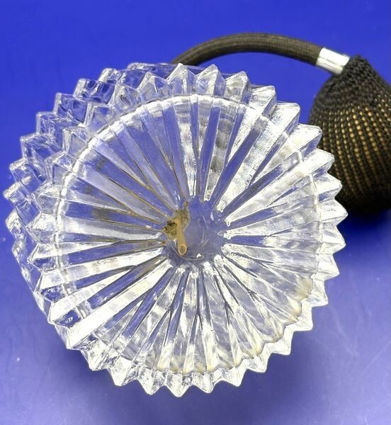 Vintage Lead Crystal Atomizer Perfume Bottle