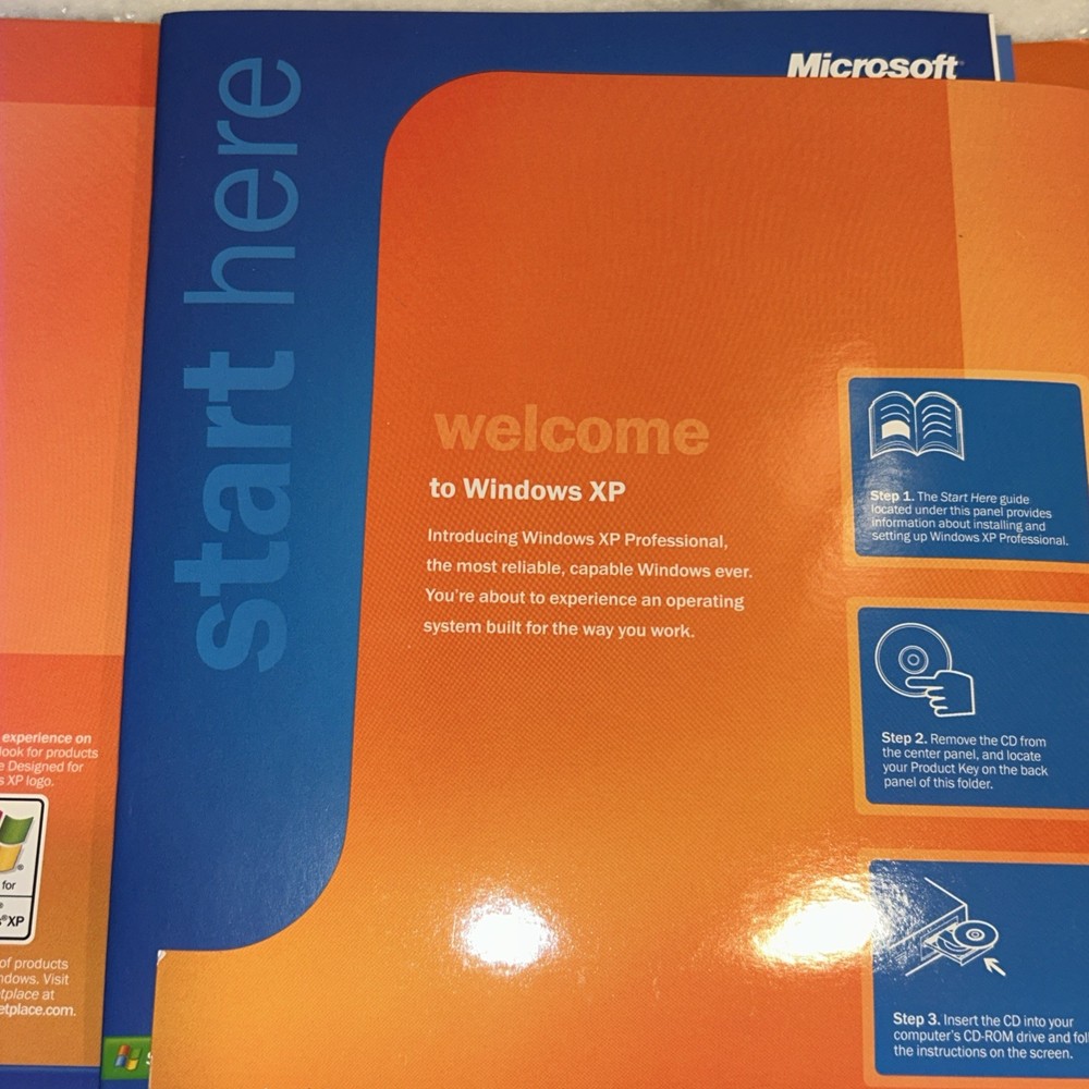 Microsoft Windows XP Professional SP2 Full English Retail MS WIN PRO