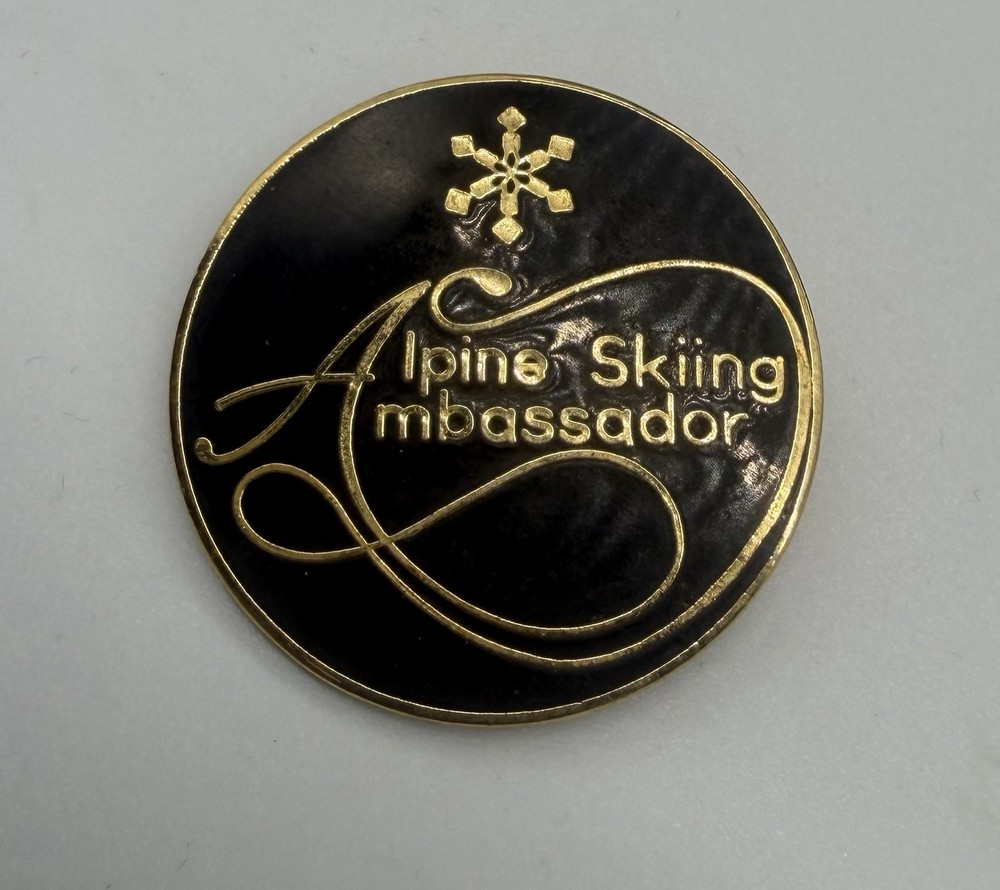 ALPINE SKIING AMBASSADOR PIN
