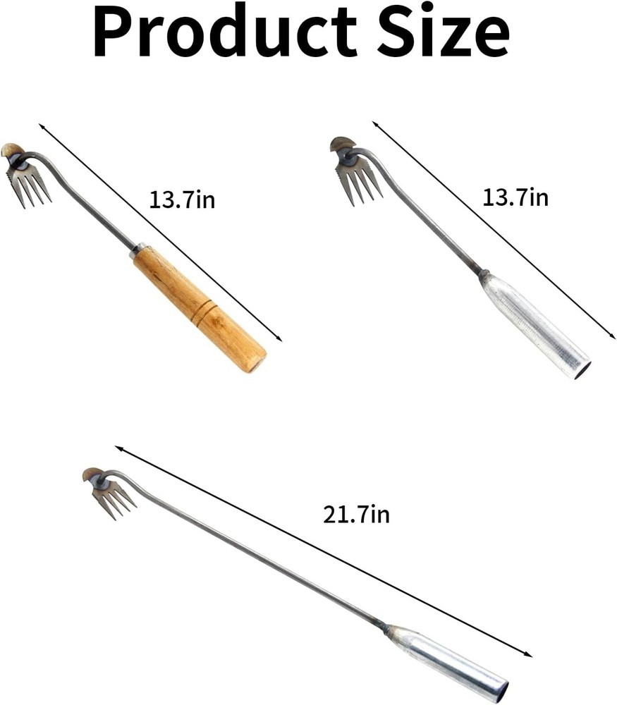 Garden Weeding Tools Artifact Uprooting Weeding, Stainless Dual Purpose Weeder..