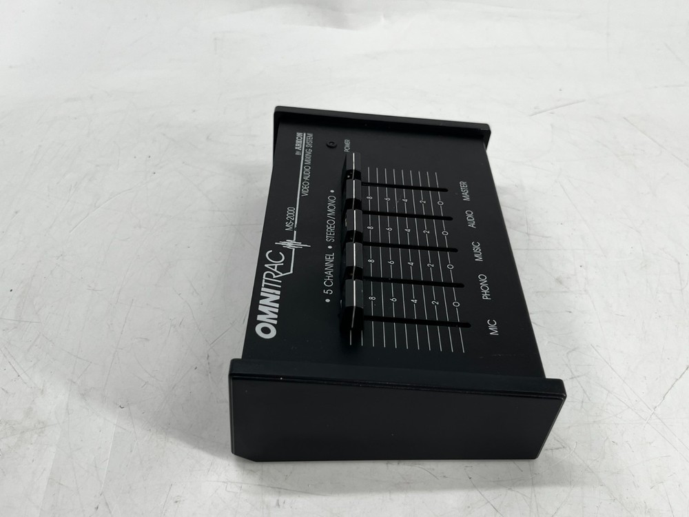 Omnitrac MS2000 Video Audio Mixing System by Arkon