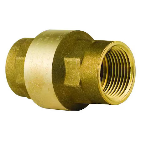 Bonomi 100012Lf-1" 1" Npt Brass Spring Check Valve