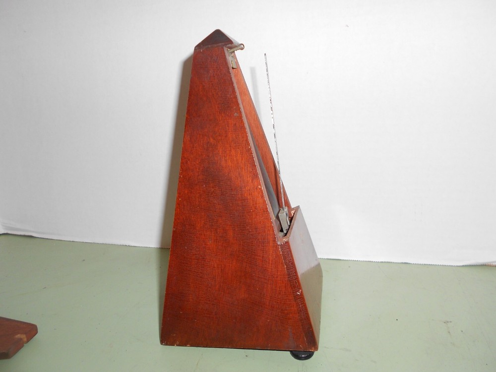 Antique De Maelzel Wood Metronome, Walnut ? case