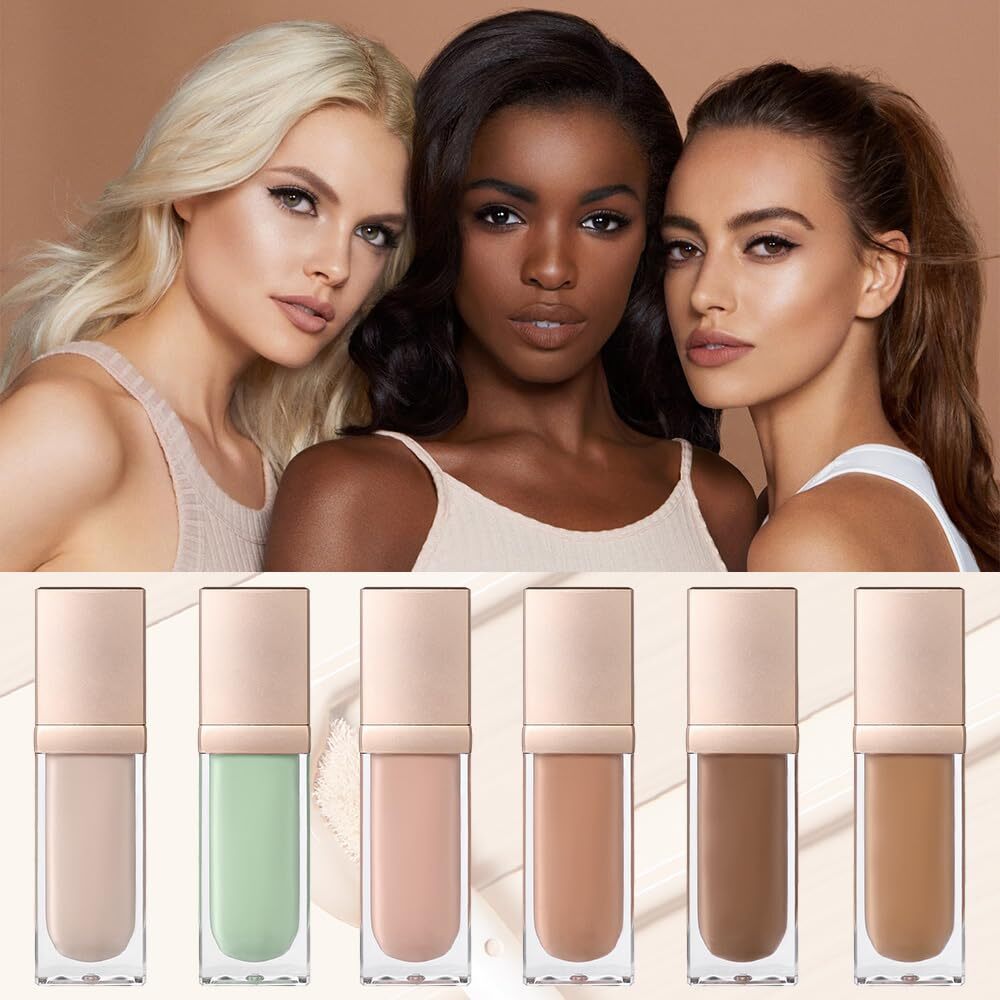 HHLTOH Light Green Camo Concealer, Full Coverage, Highly Pigmented Concealer