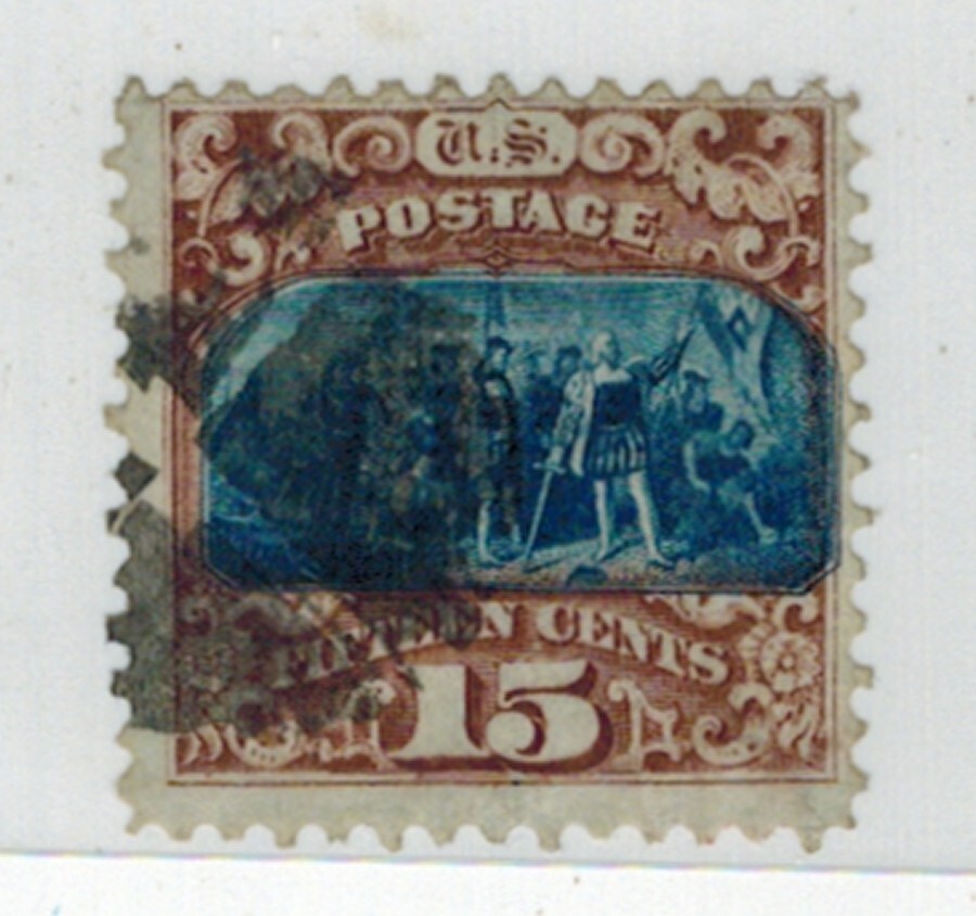 Sc# 119 Columbus Landing 15 Cent U