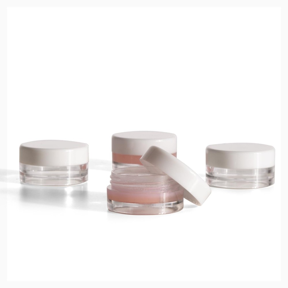 Mini Makeup Containers - Refillable Cosmetic Jars for Travel and Samples
