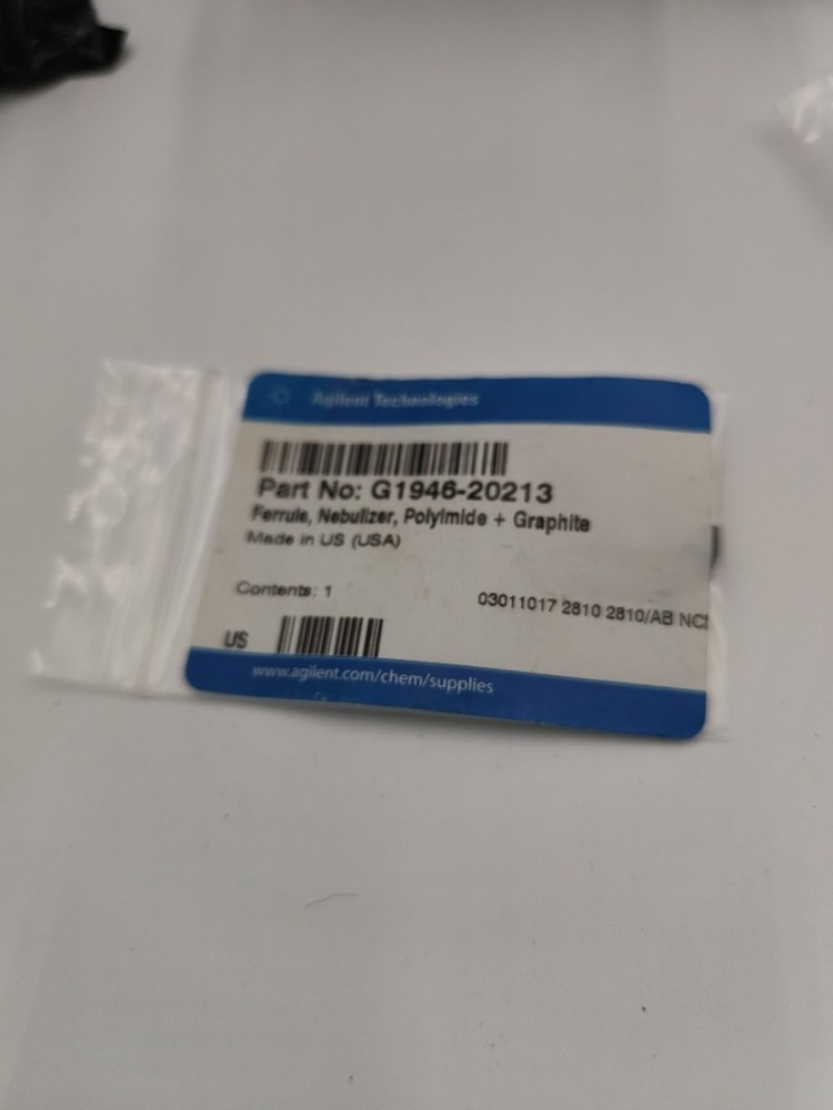 AGILENT TECHNOLOGIES G1946-20213 FERRULE  POLYIMIDE + GRAPHITE
