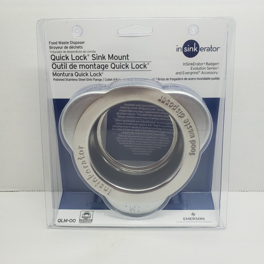 In Sink Erator Quick Lock Sink Mount for Waste Disposer #QLM-00