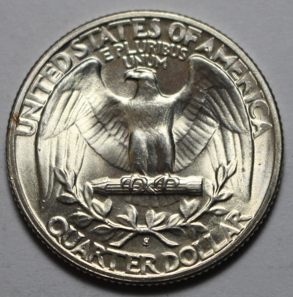 1943 S Washington Quarter M1321