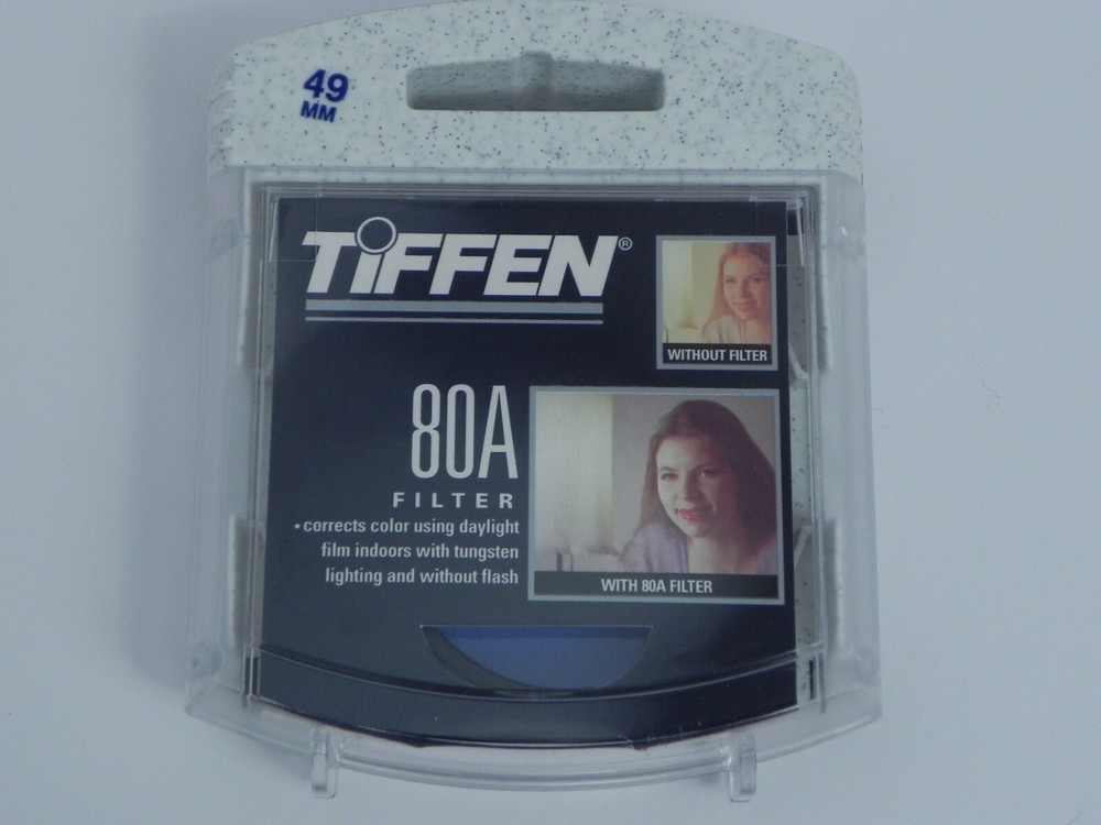Tiffen Blue 80A 49mm Filter