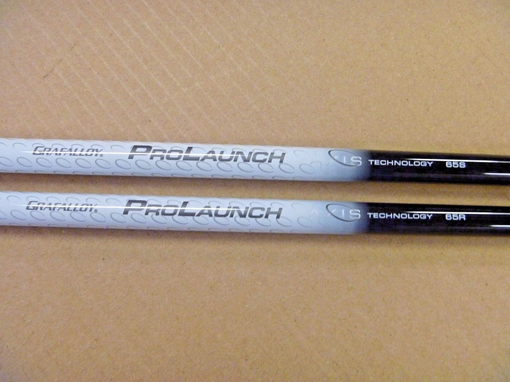 Grafalloy Prolaunch Axis White Driver Shaft With Adapter + Grip