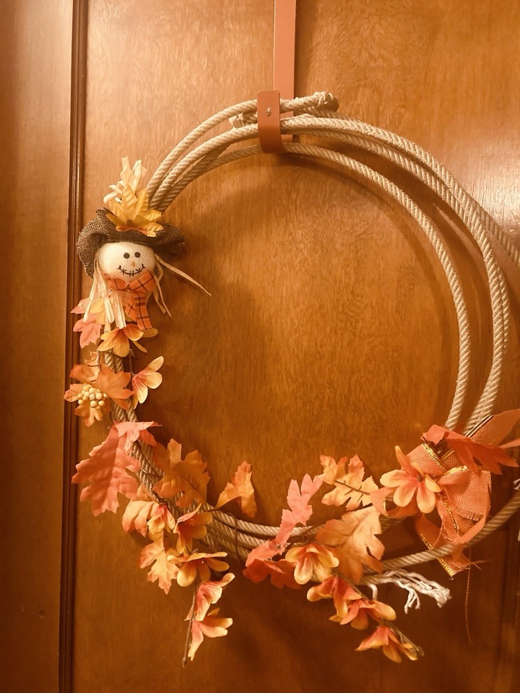 Western Handmade Rope Door Wreath