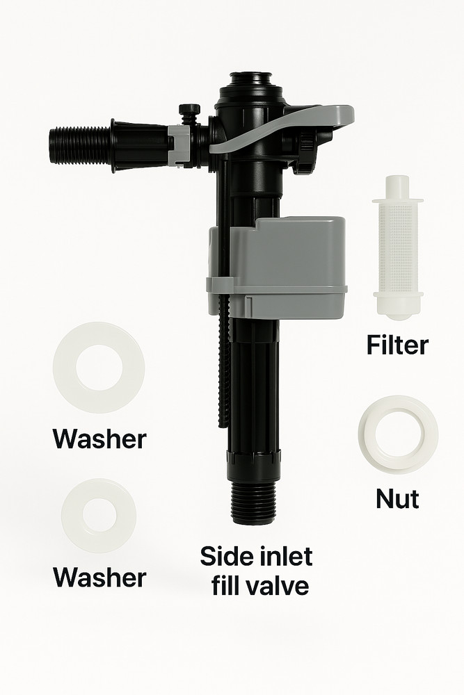 Water Storage Fill Valve, Quiet Refill, New UNIVERSAL Easy to Install