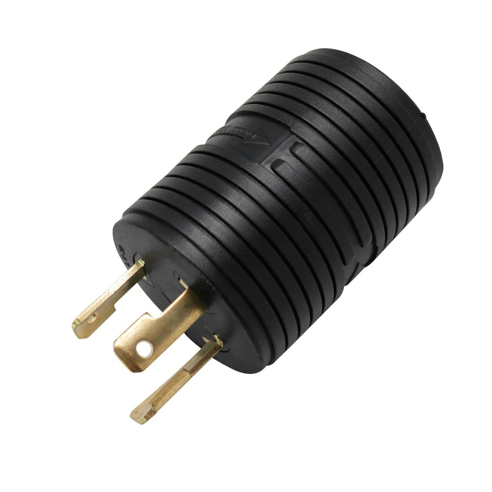 Generator Adapter Plug 4 Prong to 3 Prong, NEMA L5-30P to NEMA L5-30R