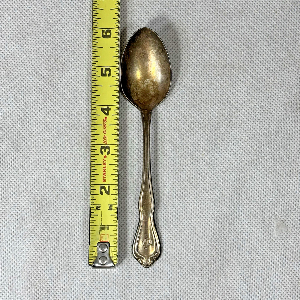 Oneida Ltd Silverplate Spoon P Crown