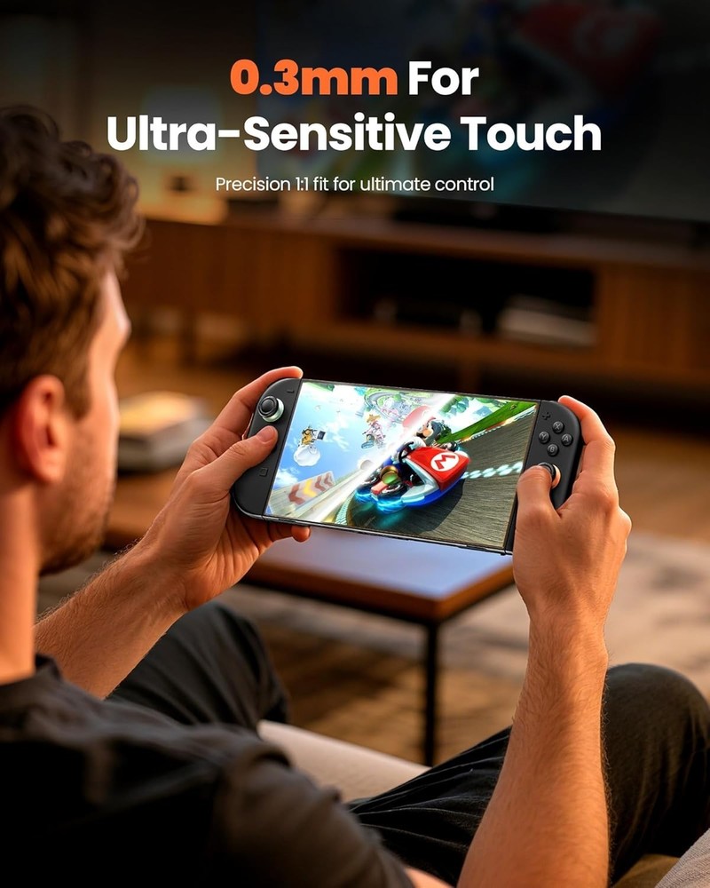 9H Hardness Tempered Glass Screen Protector Set for 2025 Switch 2 - 3 Pack