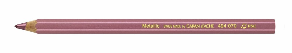 Caran d'Ache Metallic Pencil Pink (494.070)