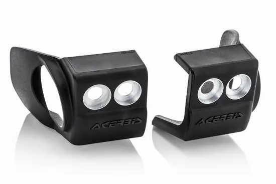 Acerbis Black Fork Shoe Boot Protector Pair Sherco 250 SE 2T 20-24
